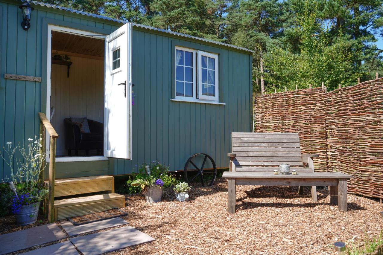The Laburnum Retreat Shepherd Hut Private Hot Tub Upper Hulme Luaran gambar