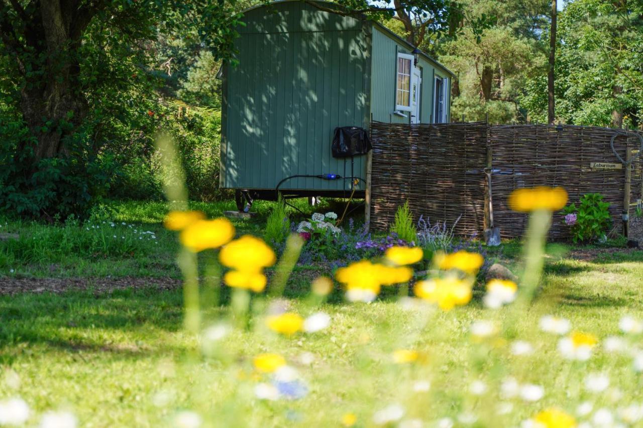 The Laburnum Retreat Shepherd Hut Private Hot Tub Upper Hulme Luaran gambar