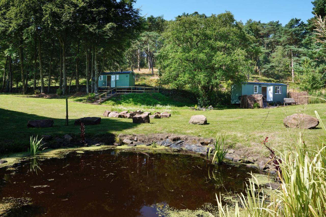 The Laburnum Retreat Shepherd Hut Private Hot Tub Upper Hulme Luaran gambar